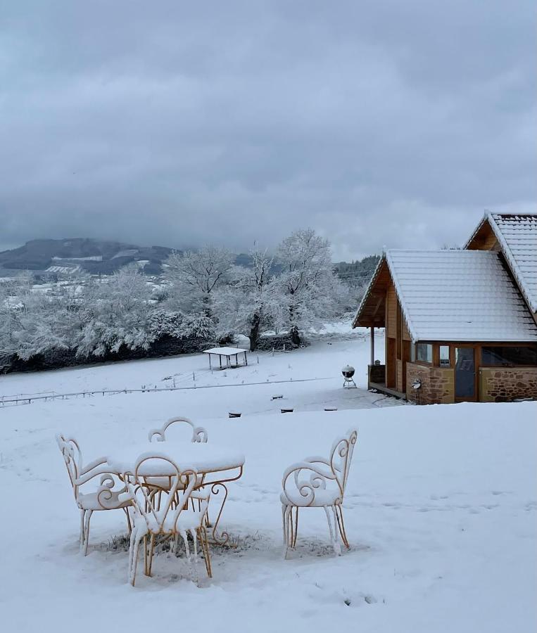Les Perruchons Ancienne Grange Renovee Avec Soin Villa Ozolles Exterior foto
